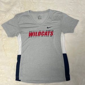 Arizona Wildcats Grey Nike Tee